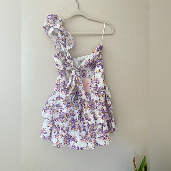 Hello Molly Ruffled Out Dress Size 8 Medium - Picture 3 of 10